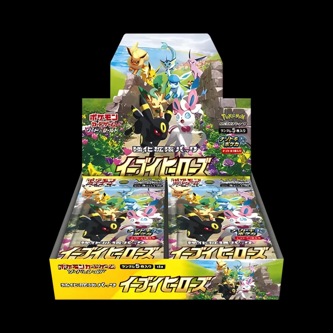 포켓몬 TCG 소드 & 실드 강화 확장팩 이브이히어로즈 박스