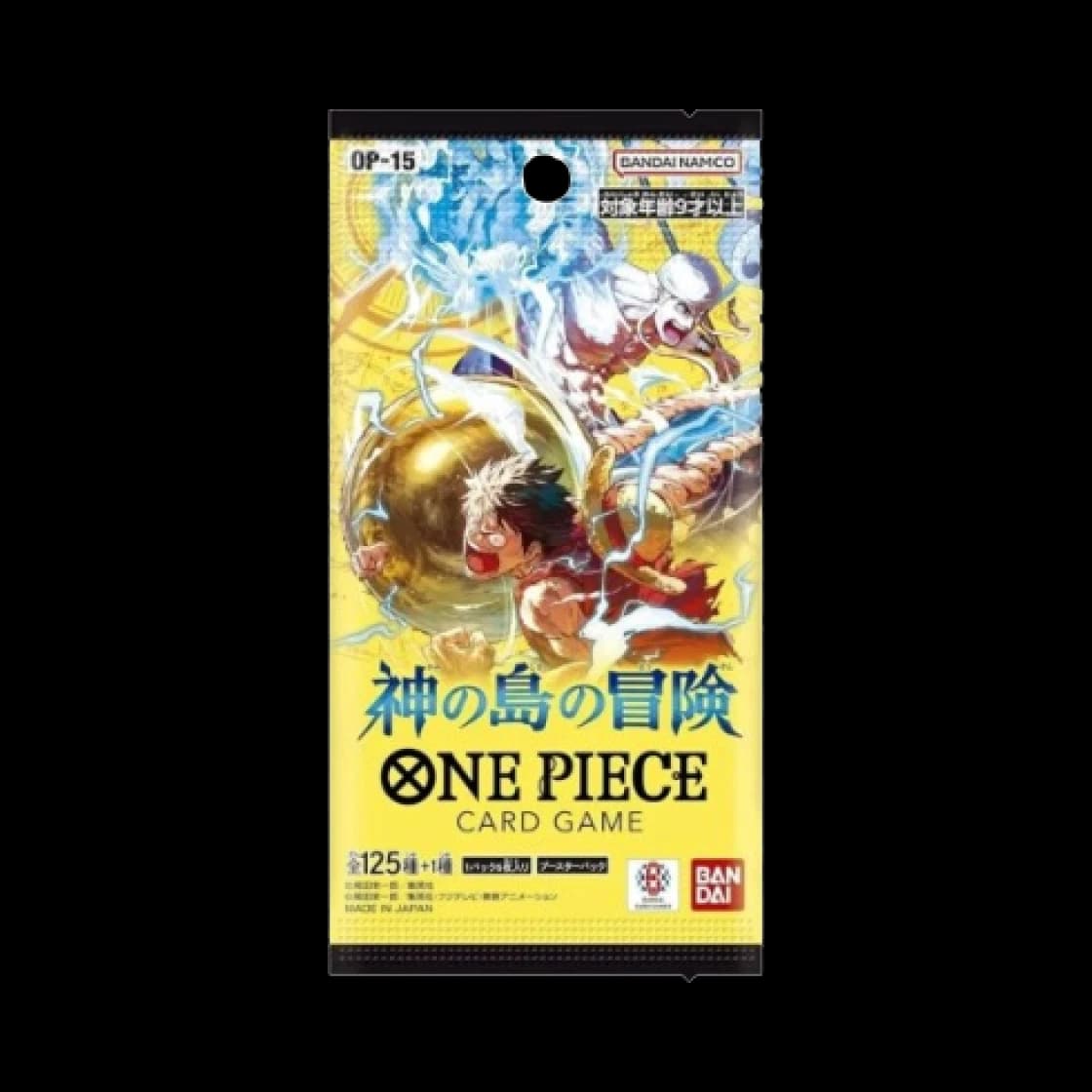 원피스 TCG OP-15 부스터 팩 카미의 섬 모험 팩