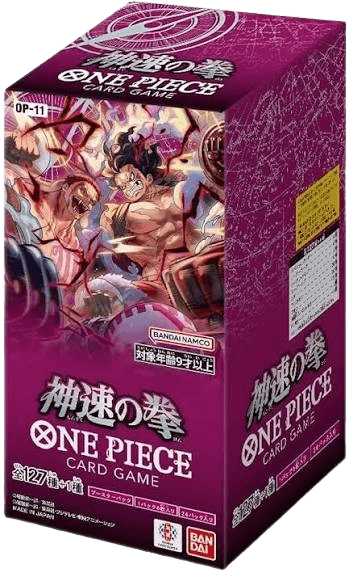 원피스 TCG OP-11 부스터 팩 신속의 주먹 박스