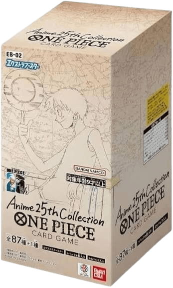 원피스 TCG EB-02 엑스트라 부스터 애니메이션 25주년 컬렉션 박스