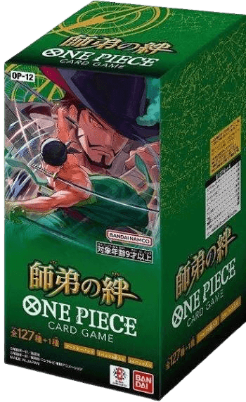 원피스 TCG OP-12 부스터 팩 사제의 유대 박스