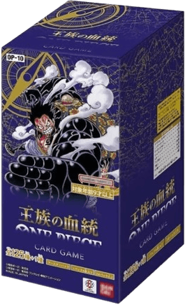 원피스 TCG OP-10 부스터 팩 왕족의 혈통 박스