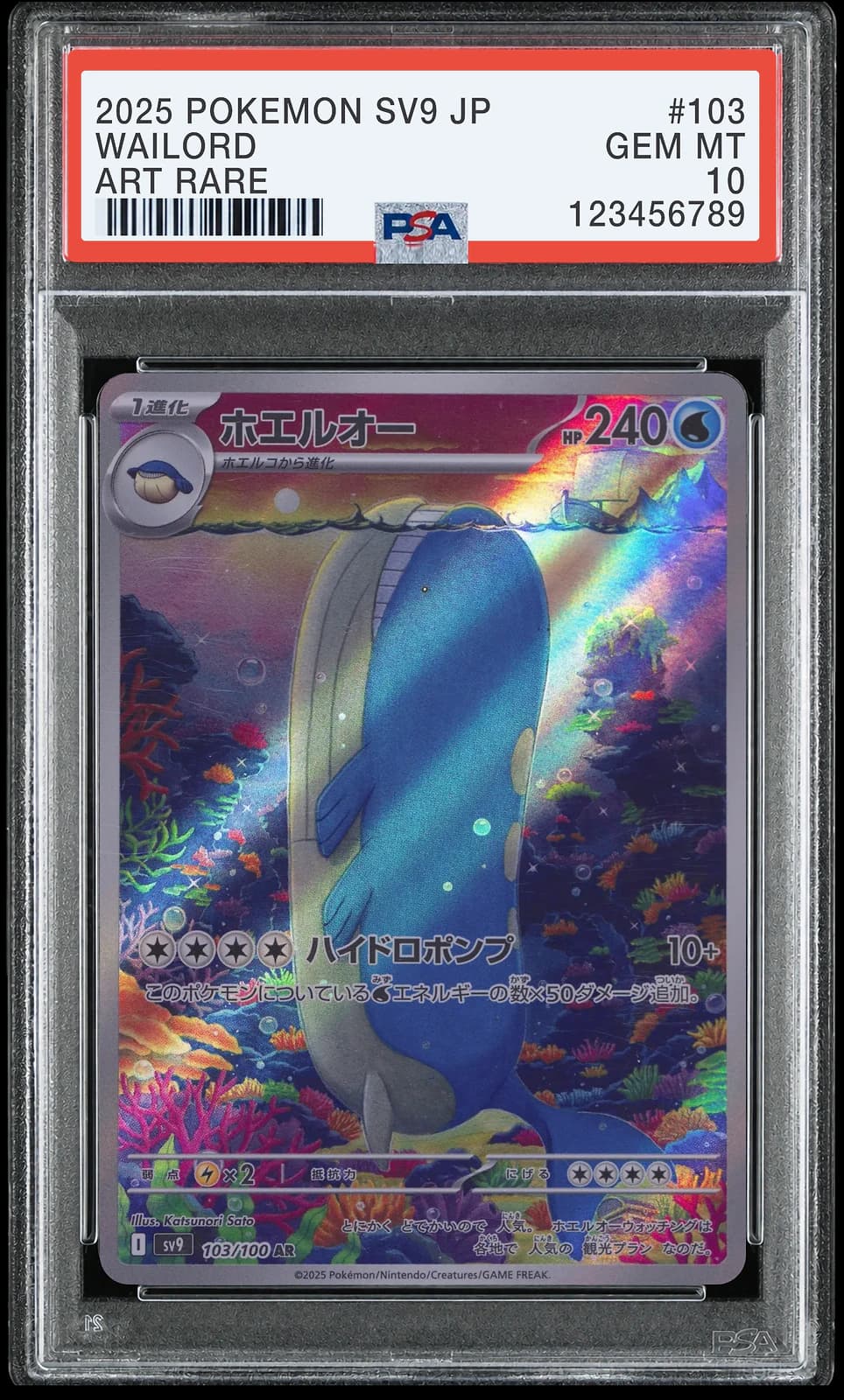 포켓몬 TCG 고래왕 AR 배틀 파트너즈