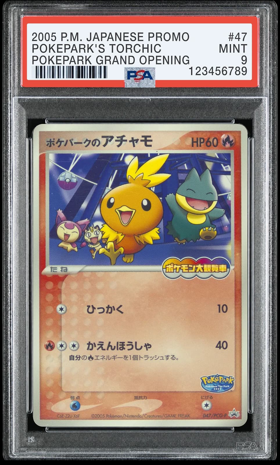 Pokepark's Torchic [47] (Promo)