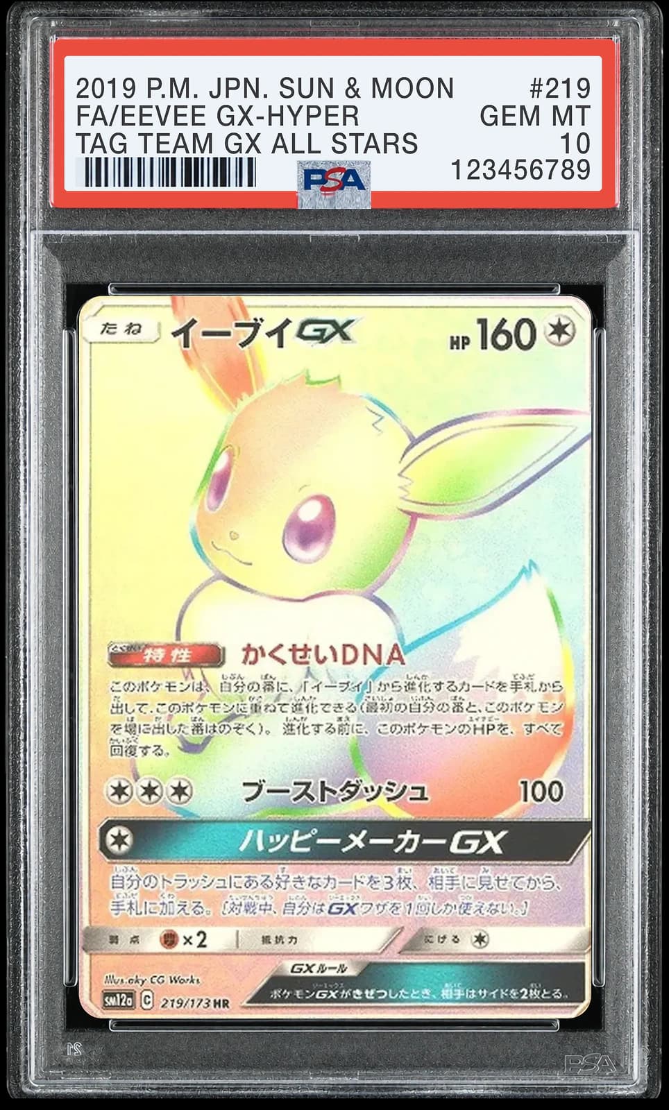 이브이 GX HR [SM12a 219/173] (GX 태그올스타즈)
